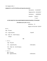 Civil Judgement 2 Partition & Seperate Possession.pdf